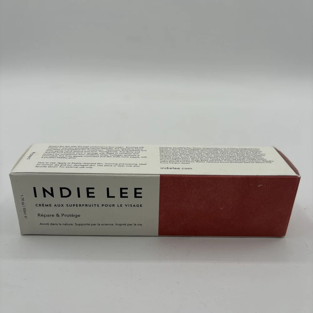 INDIE LEE Superfruit Facial Cream 1.7oz‎ / 50mL•DISCONTINUED•ALL SKIN TYPES• NEW